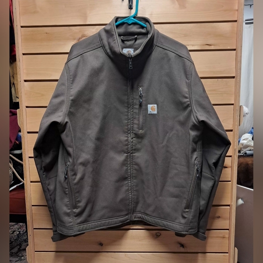 Carhartt Crowley Soft Shell Jacket Size L - Picture 2 of 6
